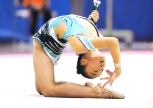 新体操コースの様子