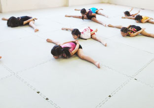 新体操コースの様子