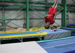 タンブリングコースの様子
